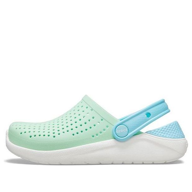(GS) Crocs LiteRide Clogs 'Neo Mint White' 205964-3TM