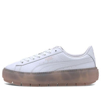 (WMNS) PUMA Platform Trace Translucent White 371656-01