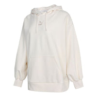 (WMNS) PUMA Classics Oversized Hoodie 'White' 532283-99