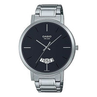 Men's CASIO Dress Series Casual Calendar Watch Mens Black Analog MTP-B100D-1EV