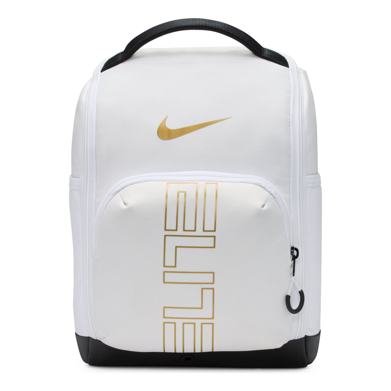 Nike Varsity Elite Basketball Shoe Bag 'White Black Metallic Gold' HM9970-100