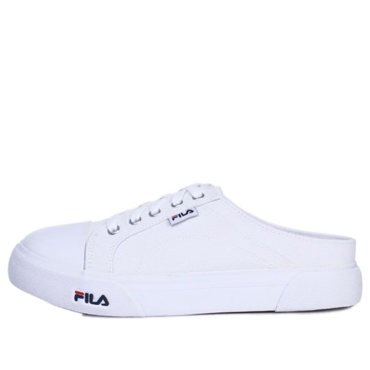 (WMNS) FILA Dongle Series Canvas Shoes White 1XM00971_100