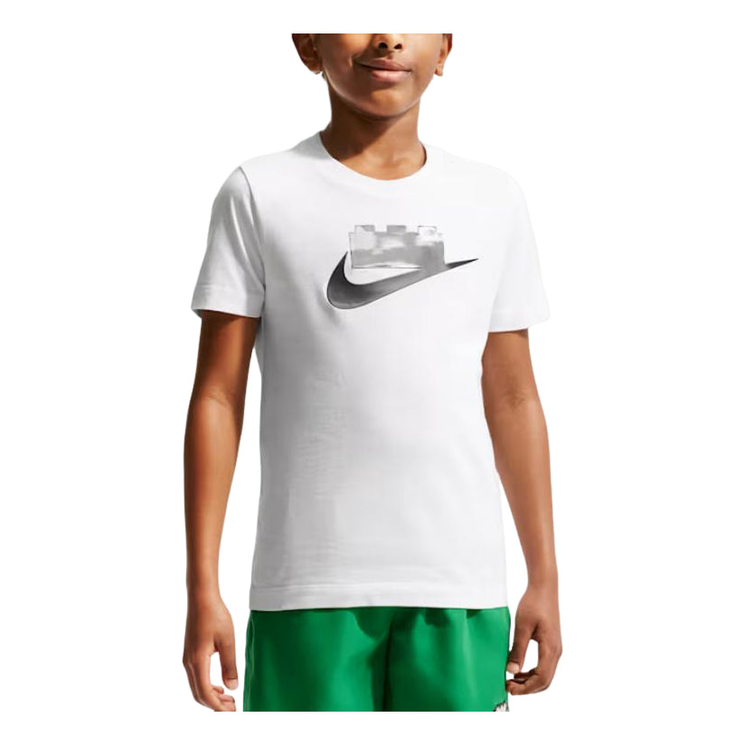 (GS) Nike x LEGO Collection T-Shirt 'White' IO1960-100