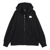 (WMNS) Air Jordan Flight Full-Zip Hoodie 'Black' DZ3360-010
