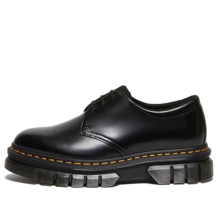 Dr. Martens Rikard Polished Smooth Leather Shoes 'Black Polished Smooth' 27830001
