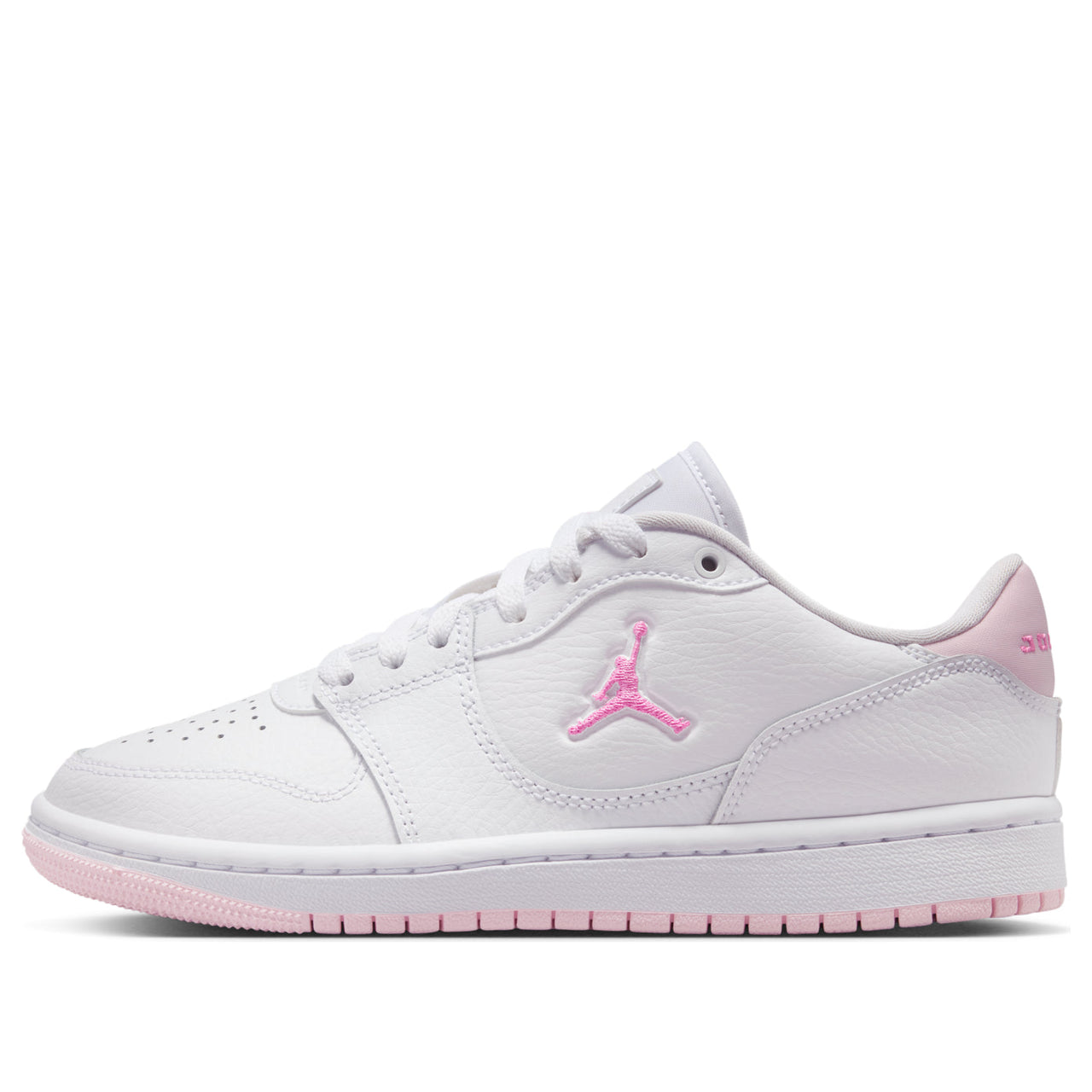 (GS) Air Jordan Court Connect Low 'White Pink Foam' IQ6016-101