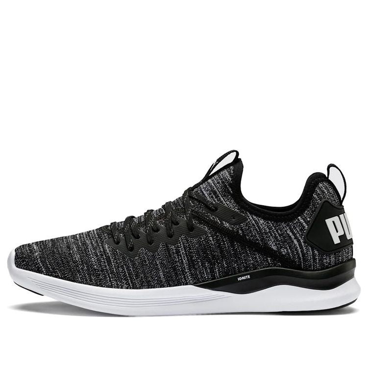 PUMA Ignite Flash EvoKnit 'Black Asphalt' 190508-02