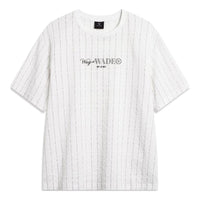 Li-Ning Way Of Wade Striped Graphic T-shirt 'White' ATSU347-5