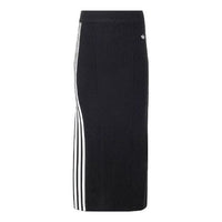 (WMNS) adidas Originals Premium Knit Skirt Asia Sizing 'Black' JI7054
