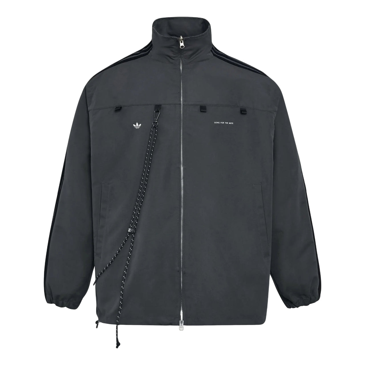 adidas x SFTM 007 Track Top 007 Track Jacket Asia Sizing 'Grey Six' KS1340