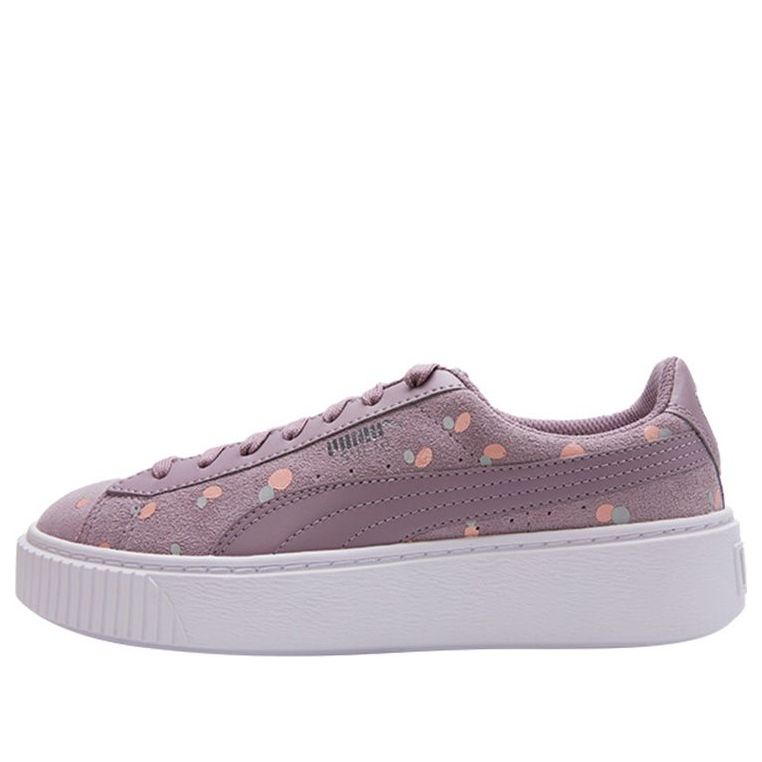 PUMA Sneakers Suede Platform Dots Jr 'Purple' 368991-01