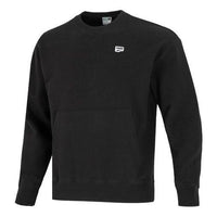 PUMA Downtown Waffle Crewneck Sweatshirt 'Black' 537730-01