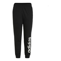 adidas neo M Ce Logo Tp1 Athleisure Casual Sports Knit Bundle Feet Long Pants Black GP4896