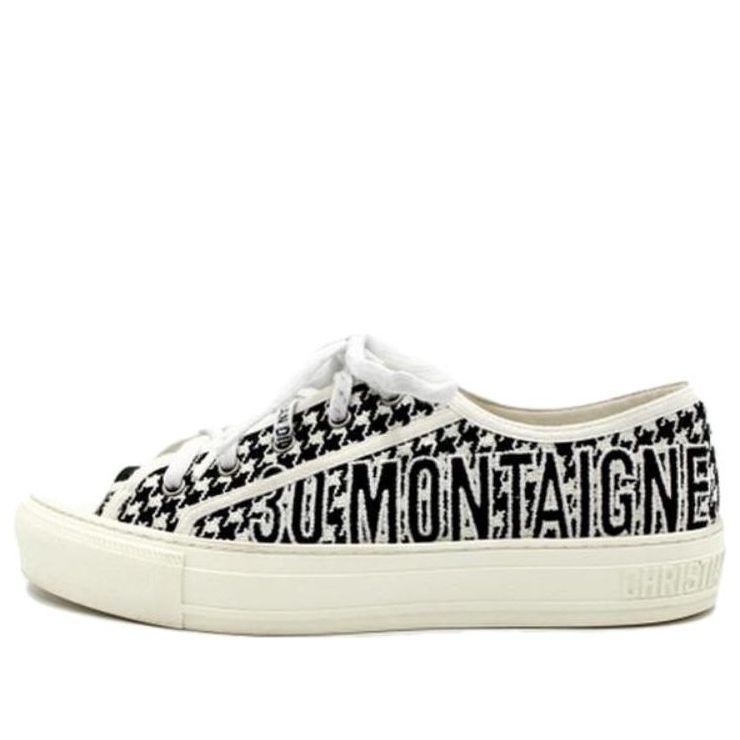 (WMNS) Dior Walk'N'Dior Oblique 'Houndstooth' KCK240PEC_S12X