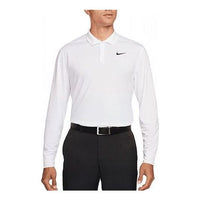 Nike Dri-FIT Victory Long-Sleeve Polo Shirt 'White' DN2344-100