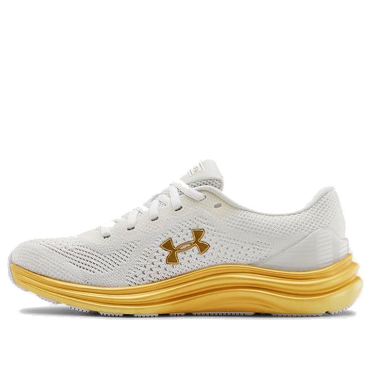 (WMNS) Under Armour Liquify White/Gold 3021963-103