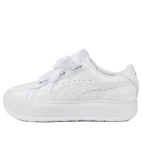(WMNS) PUMA Suede Mayu Heart Patent 'White' 385967-01
