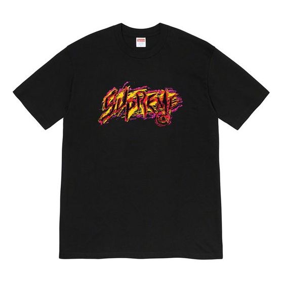 Supreme FW20 Week 7 Scratch Tee T SUP-FW20-176-BLK