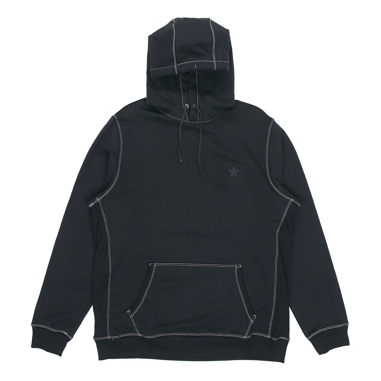 Converse Logo Embroidered Sports Knit Black 10020818-A02