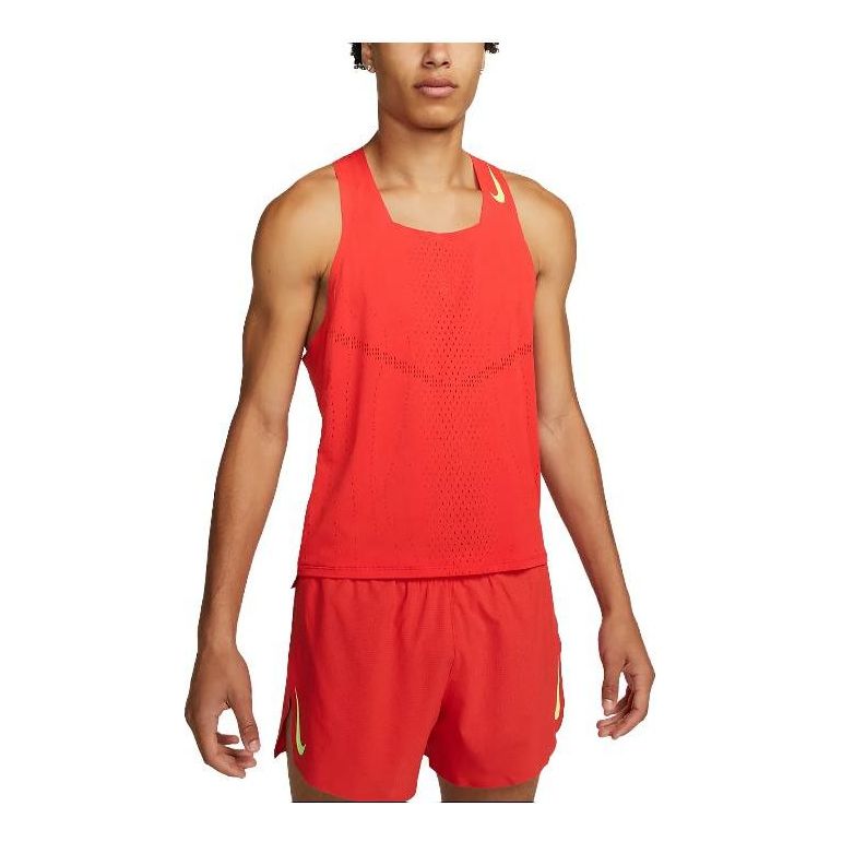 Nike ADV AeroSwift DriFit Running Singlet 'Red' DM4624-635