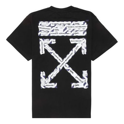 Off-White Airport Tape SS Over Tee OWKC038S20-5003-BK