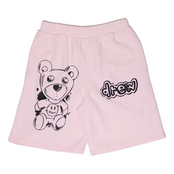 Drew House FW21 Theodore Sketch Sweatshort Pale 'Pink' DR-FW21-009