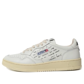 Autry Medalist Low 'Written - White Black' AULM-WL01