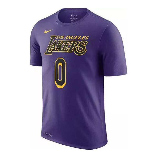 Nike x NBA Lakers Kyle Kuzma T-Shirt 'Purple' AO0895-549