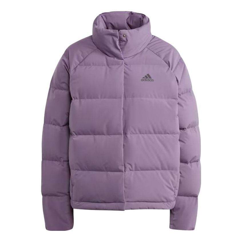 (WMNS) adidas Helionic Relaxed Down Jacket 'Purple' IK3196