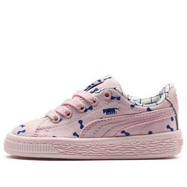 (PS) Tinny Cottons x PUMA Basket Cvs Ps Sneakers Pink 364559-03