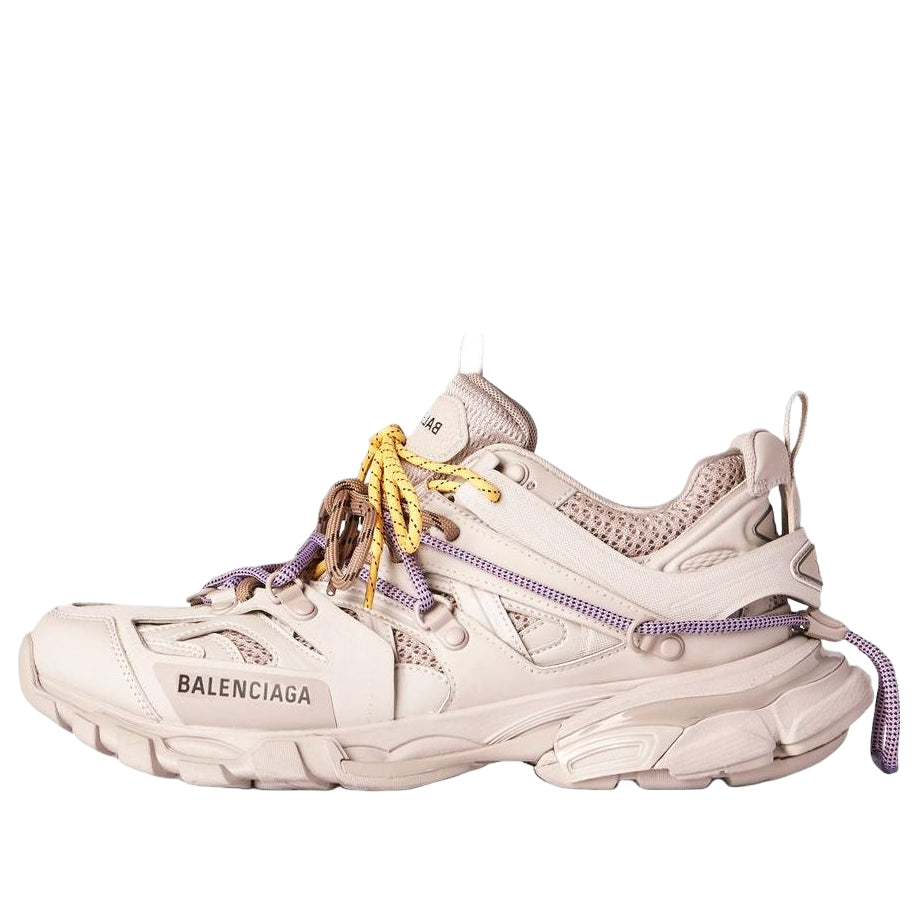 (WMNS) Balenciaga Track Trail Laces Sneaker 'Taupe Yellow Purple Brown Black' 800590WTRHK9751