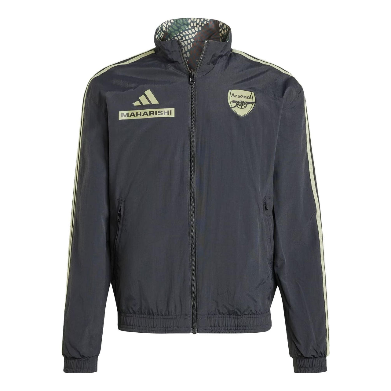 adidas Arsenal x Maharishi Anthem Jacket 'Black' IN4749