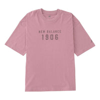 (WMNS) New Balance Iconic Collegiate Jersey Oversized 'Pink' WT41519-RSE