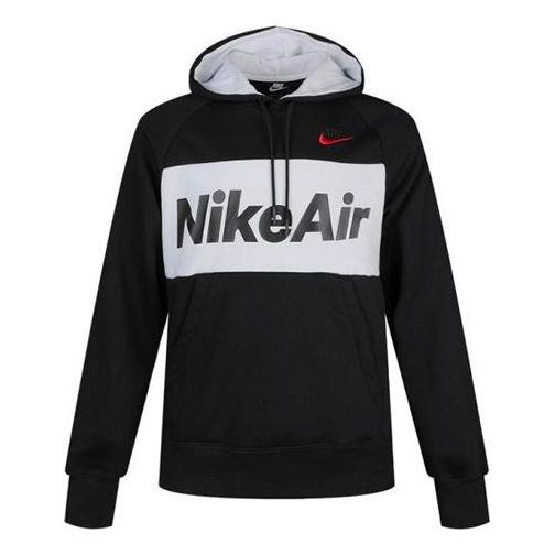 Nike Alphabet Logo Printing Colorblock Black CJ4825-010