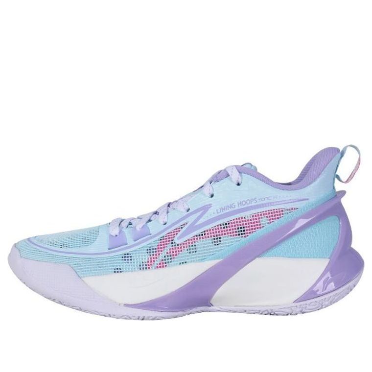 (GS) Li-Ning Sonic 10 V2 Low 'Snow Blue Purple' ABPS033-2
