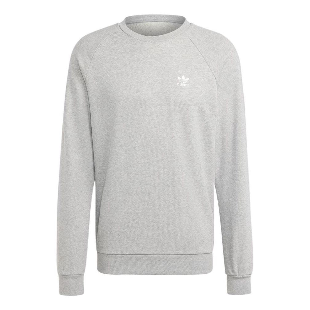 adidas Trefoil Crew Sweatshirt 'Grey White' IA4806