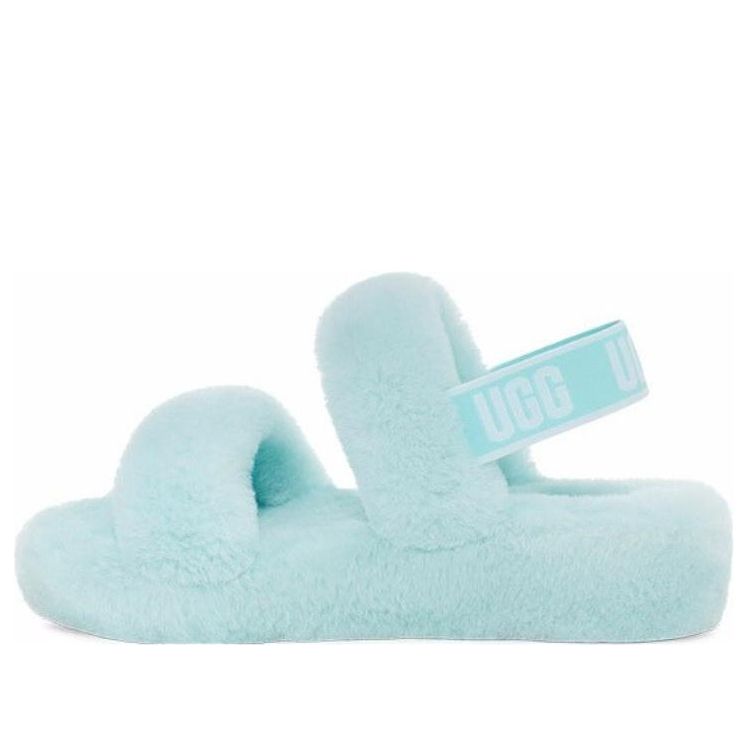 (WMNS) UGG Oh Yeah Slide 'Sky' 1107953-SKY