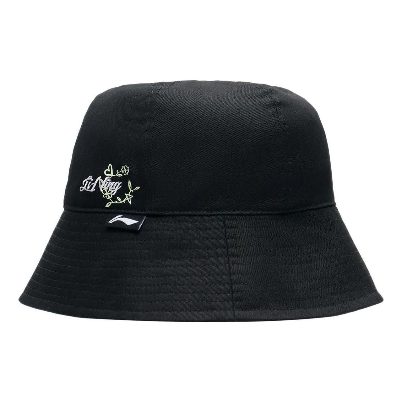Li-Ning Logo Bucket Hat 'Black' AMYS117-1