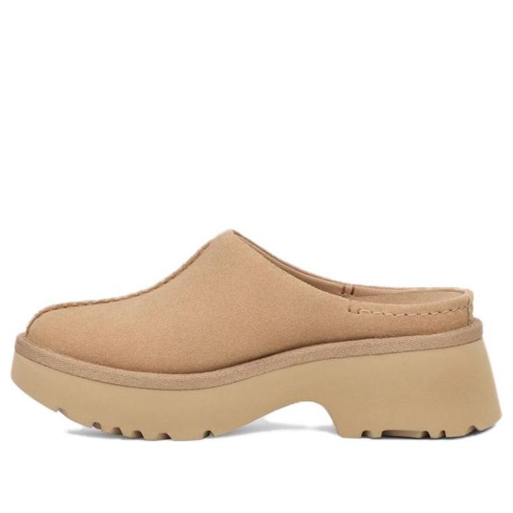 (WMNS) UGG New Heights Clog 'Sand' 1152731-SAN