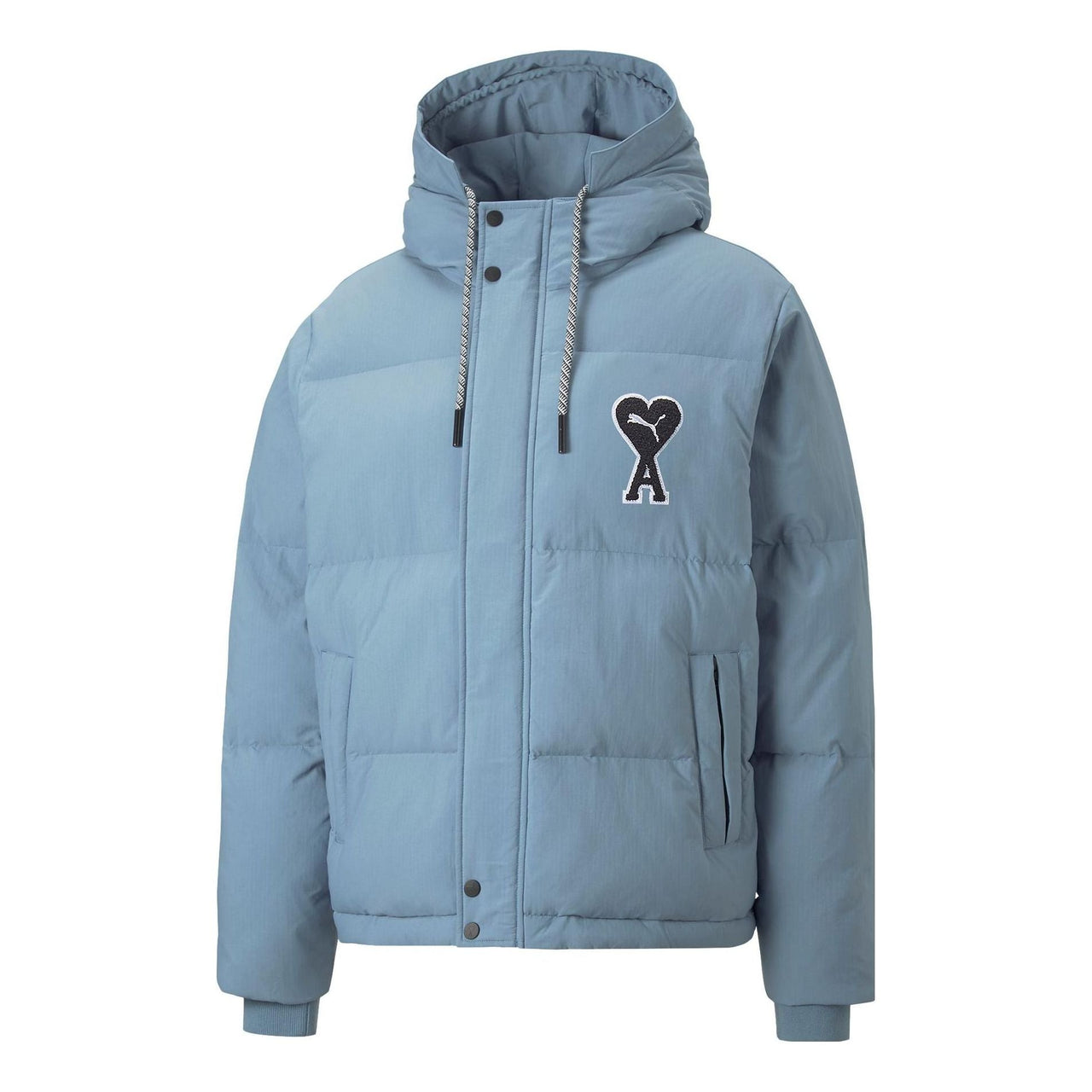 PUMA x Ami Padded Jacket 'Fadded Denim' 535991-73