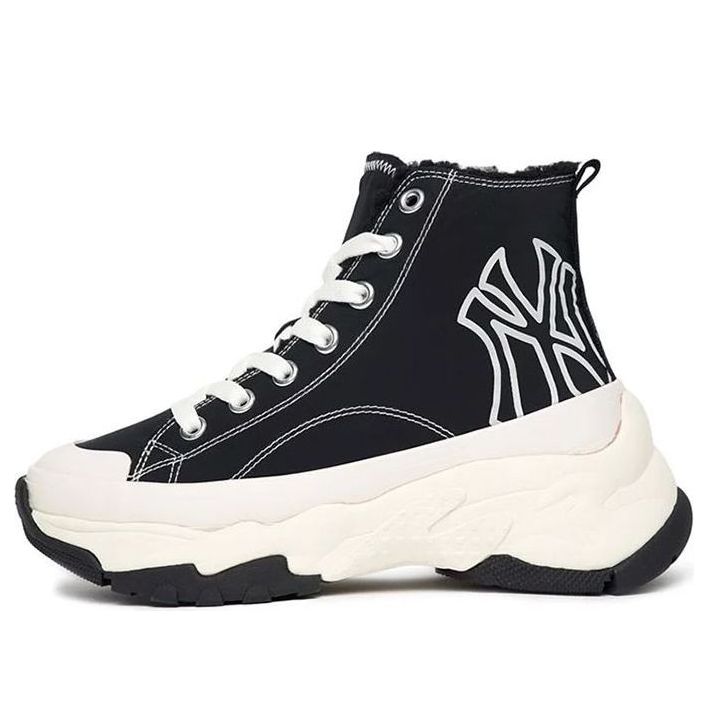 MLB Chunky High Padding Mono Yankees 'Black White' 3ASHU4216-50BKS
