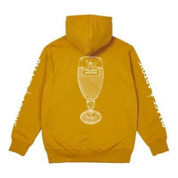 Palace X Stella Artois FW21 Logo Hoodie 'Yellow' PLA-FW21-288