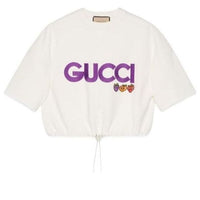 (WMNS) Gucci Cotton Jersey Sweatshirt With Patch 'Off White' 773722-XJF8P-9088