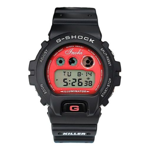 CASIO G-Shock Digital 'Black Red' DW-6900BIN-9