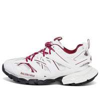 Balenciaga Track Sneaker 'White Burgundy' 542023W3AD19066
