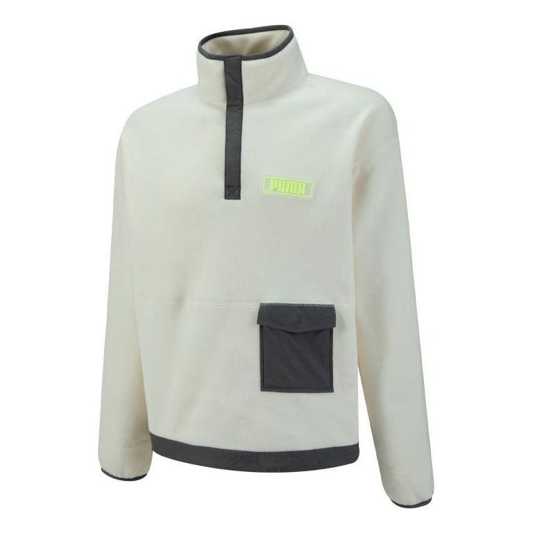 PUMA Moduler Half-Zip Sweater 'White' 539703-65