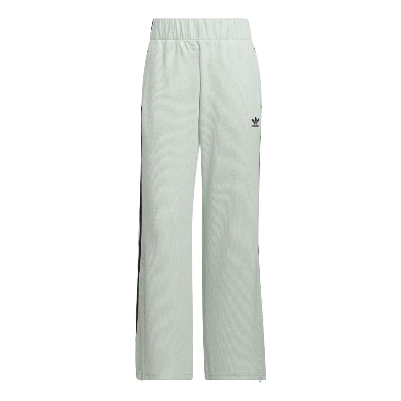 (WMNS) adidas originals Flared Pants 'White Black' IY7122