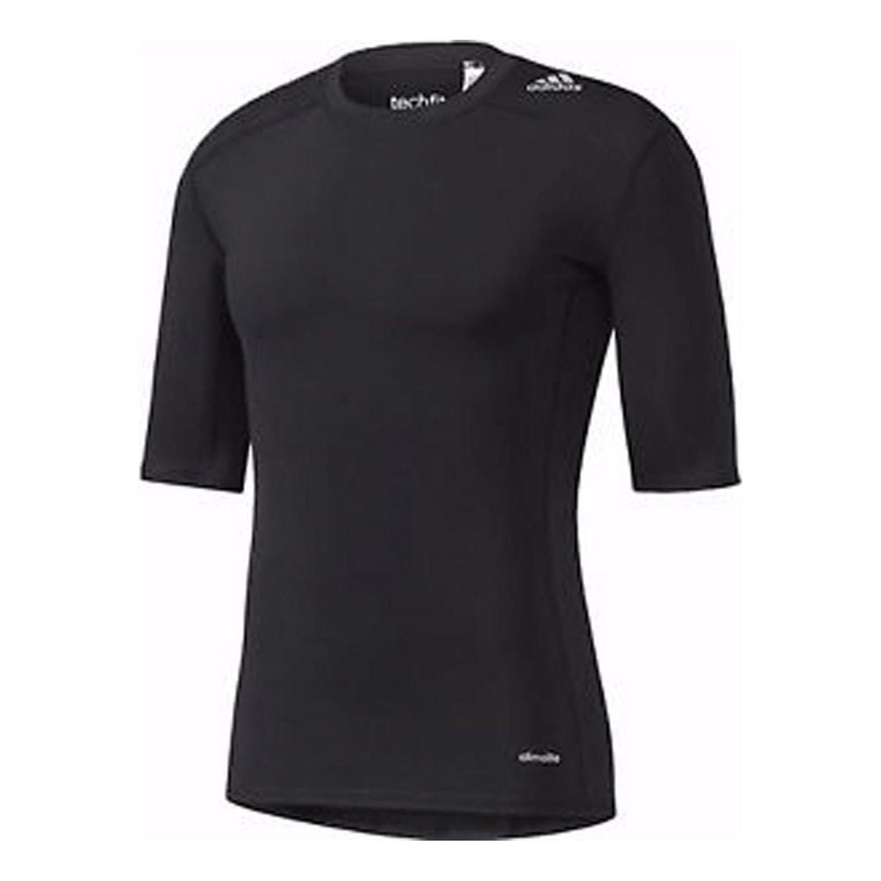 adidas Tech Fit Base T-Shirt Asia Sizing 'Black' AJ4966