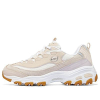 (WMNS) Skechers DLITES 1.0 'White Beige' 896148-NTMT