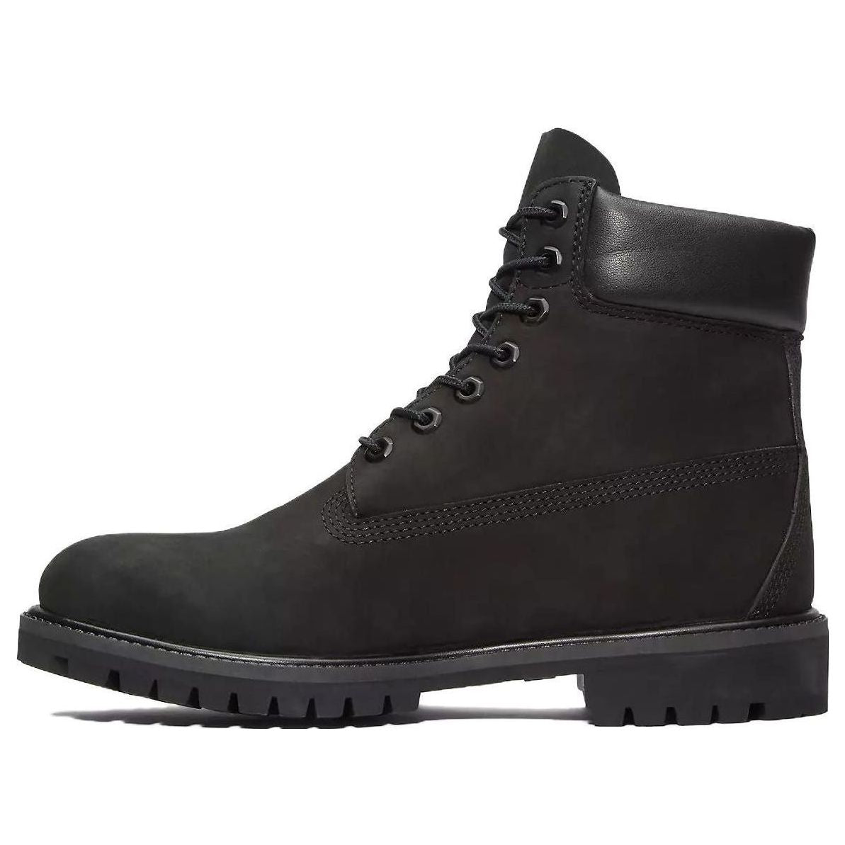 حذاء Timberland Premium المقاوم للماء بطول 6 بوصات "أسود نوباك" TB010073001